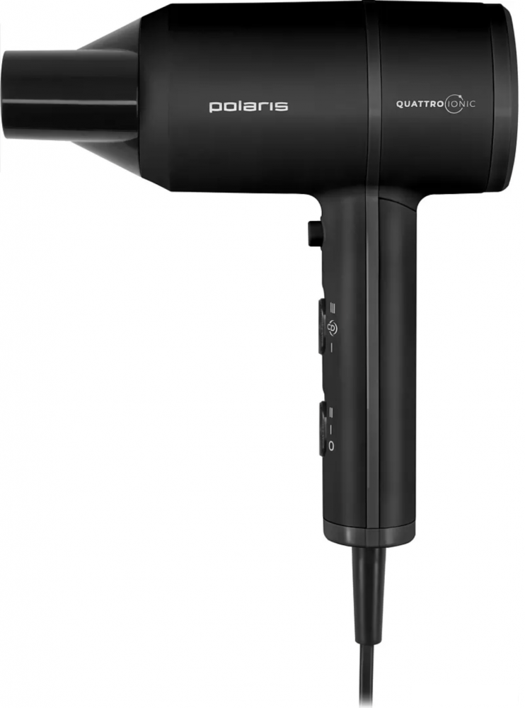 Фен Polaris PHD 2044Ti Quattro Ionic (черный)