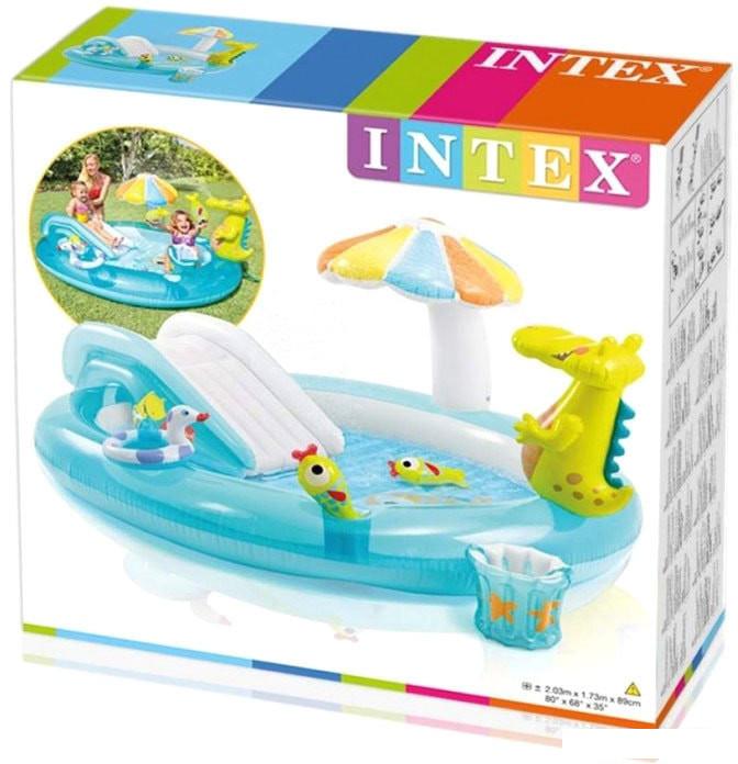 Игровой центр  Intex Малыш Аллигатор 57165 (201x170)