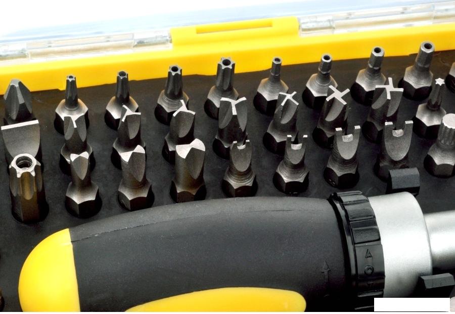 Набор отвертка с битами Cablexpert TK-SD-371 (79 предметов)