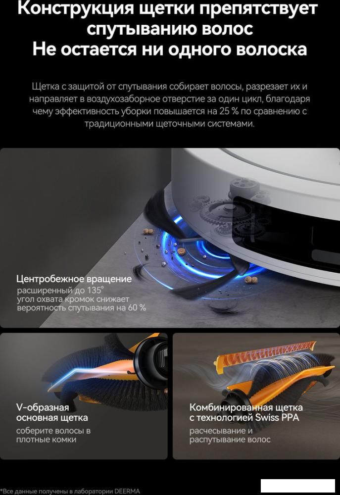 Робот-пылесос Deerma DEM-S30 Pro Plus