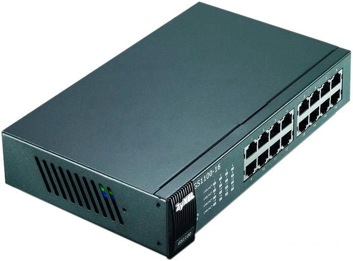 Неуправляемый коммутатор Zyxel GS1100-16