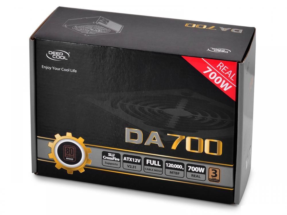 Блок питания DeepCool DA700 [DP-BZ-DA700N]