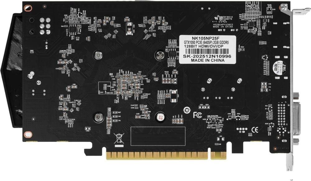 Видеокарта Sinotex Ninja GeForce GTX 1050 2GB GDDR5 NK105NP25F