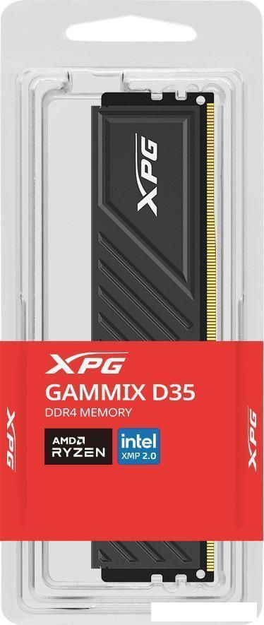 Оперативная память ADATA XPG GAMMIX D35 16ГБ DDR4 3200 МГц AX4U320016G16A-SBKD35