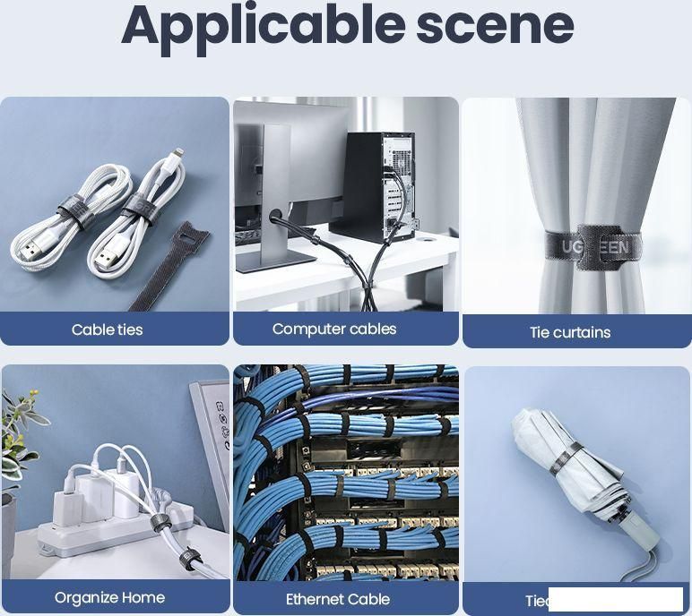 Хомут-липучка Ugreen LP401 20245P20 20шт