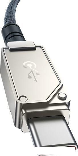 Кабель Baseus Unbreakable Series USB Type-C - Lightning (1 м, белый)