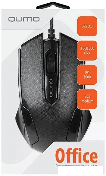 Мышь QUMO Office M14 (черный)