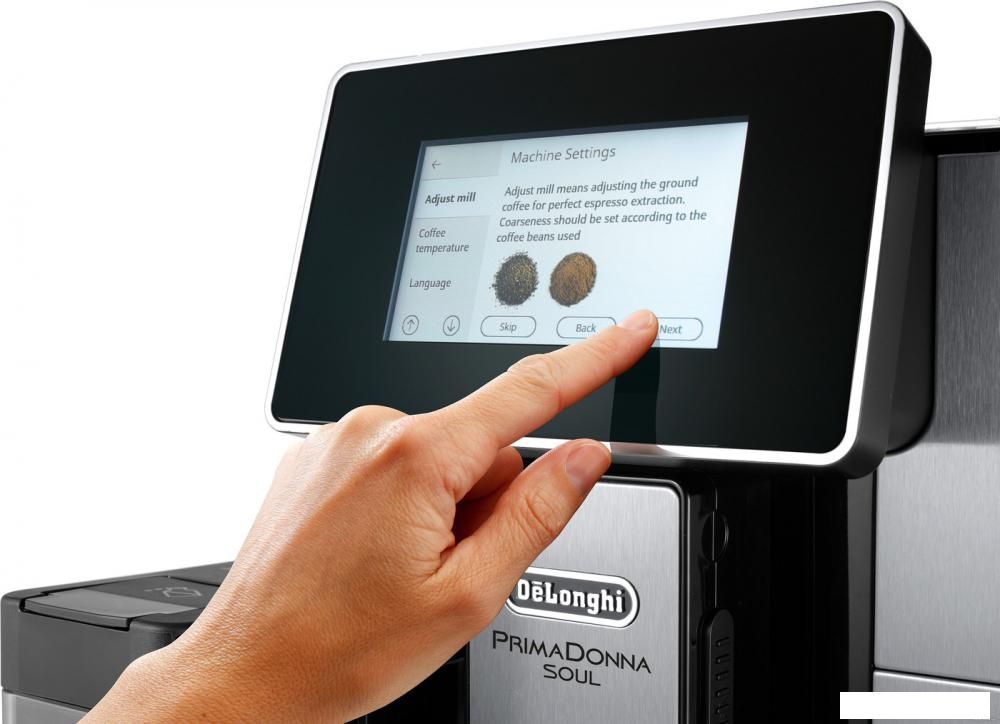 Кофемашина DeLonghi PrimaDonna Soul ECAM 610.74.MB