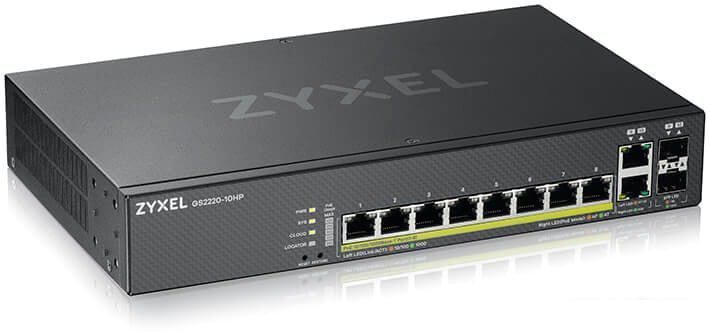 Управляемый коммутатор 2-го уровня Zyxel GS2220-10HP