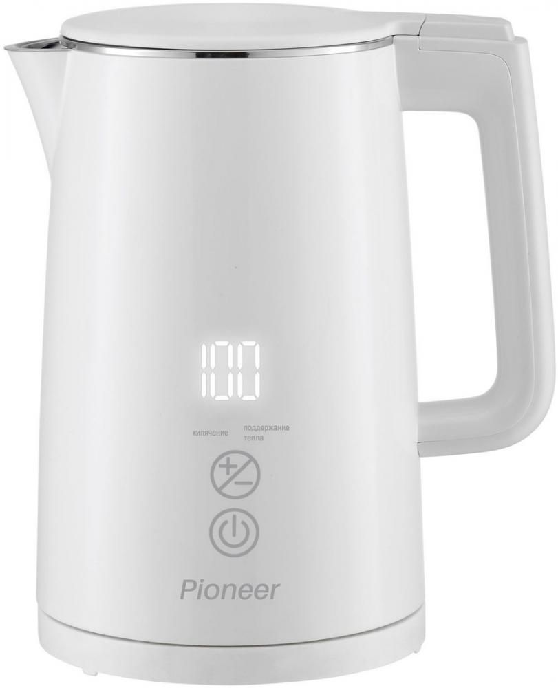 Электрический чайник Pioneer KE577M (белый)