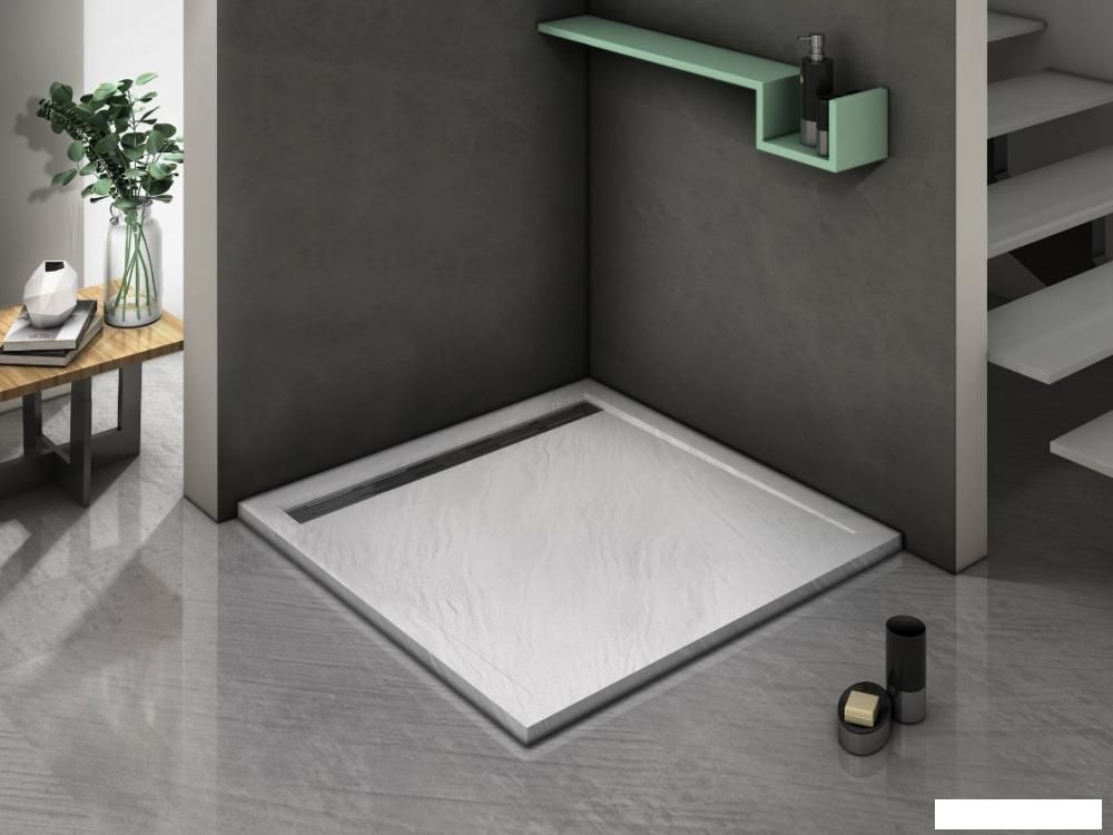 Душевой поддон WeltWasser TRS 90 Stone-WT 90x90
