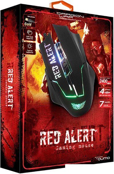 Игровая мышь QUMO Dragon War Red Alert