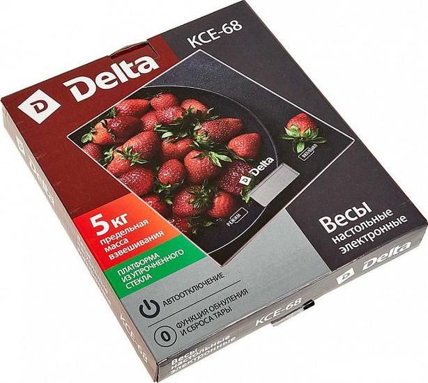 Кухонные весы Delta KCE-68 (клубнички)