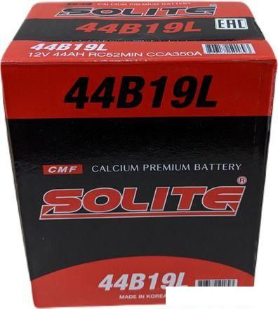 Автомобильный аккумулятор Solite 44B19L (44 А·ч)
