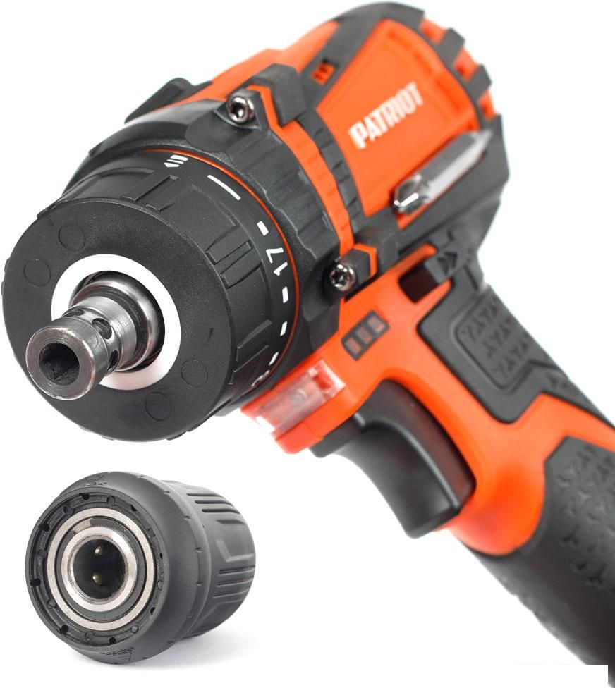 Шуруповерты, гайковерты, электроотвертки Patriot BR 203UES 180201203 (с 2-мя АКБ, кейс)