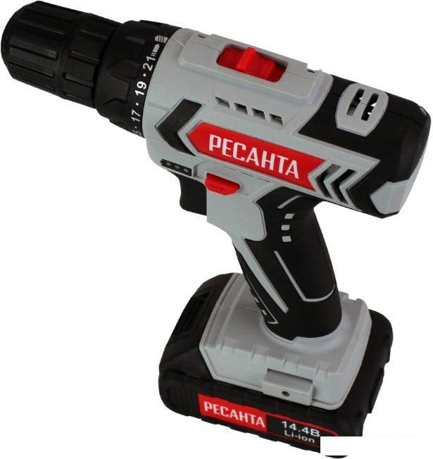 Дрель-шуруповерт Ресанта ДА-14-2Л (с 1-им АКБ)