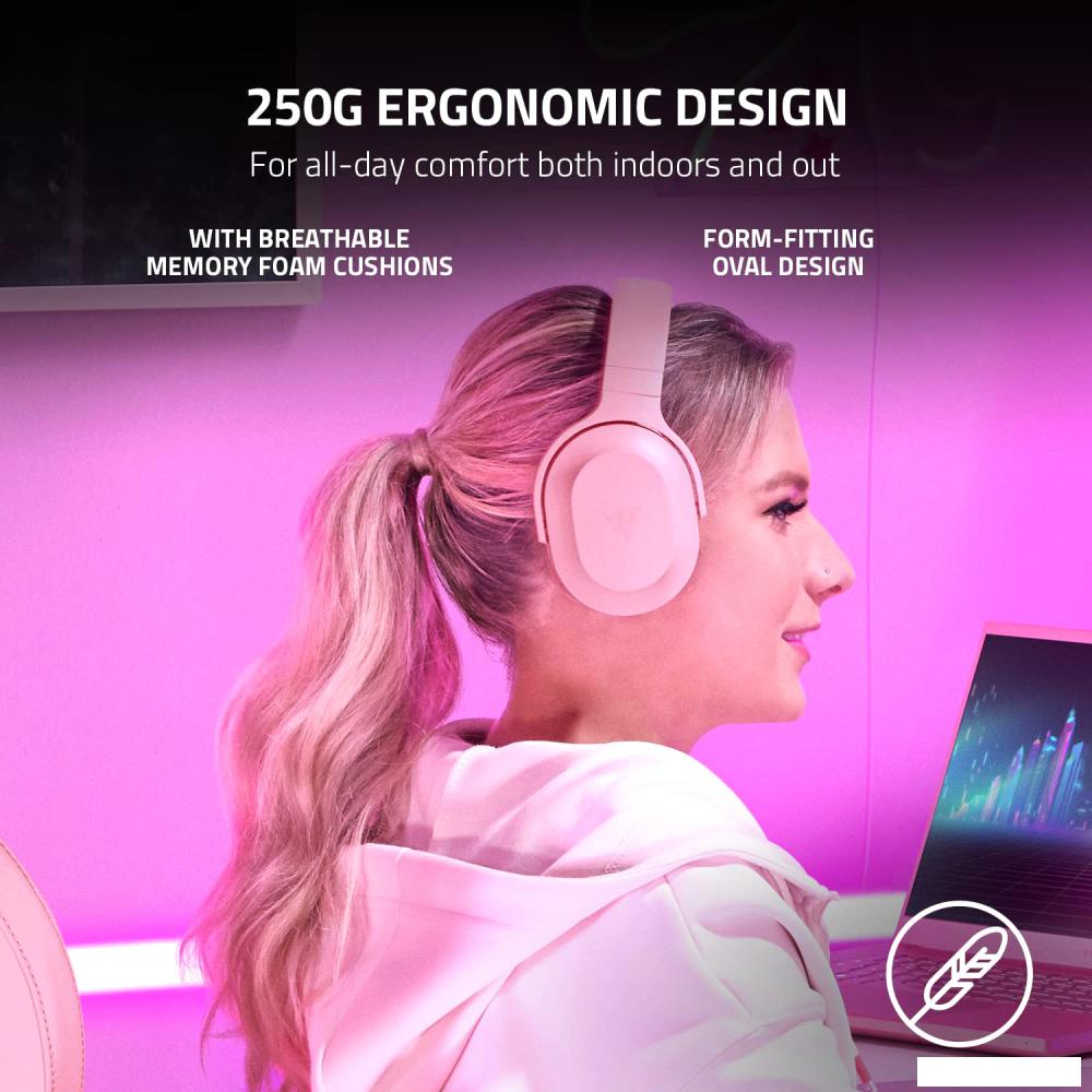 Наушники Razer Barracuda X 2022 (розовый)