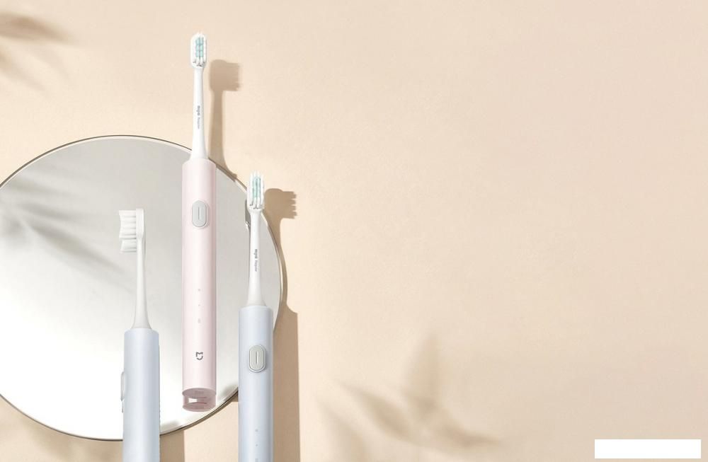 Электрическая зубная щетка Xiaomi Mijia Sonic Electric Toothbrush T200 (светло-синий)