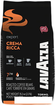 Кофе Lavazza Expert Crema Ricca зерновой 1 кг