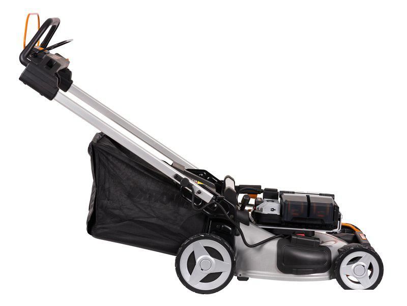 Газонокосилка Worx WG761E (с 4-мя АКБ)