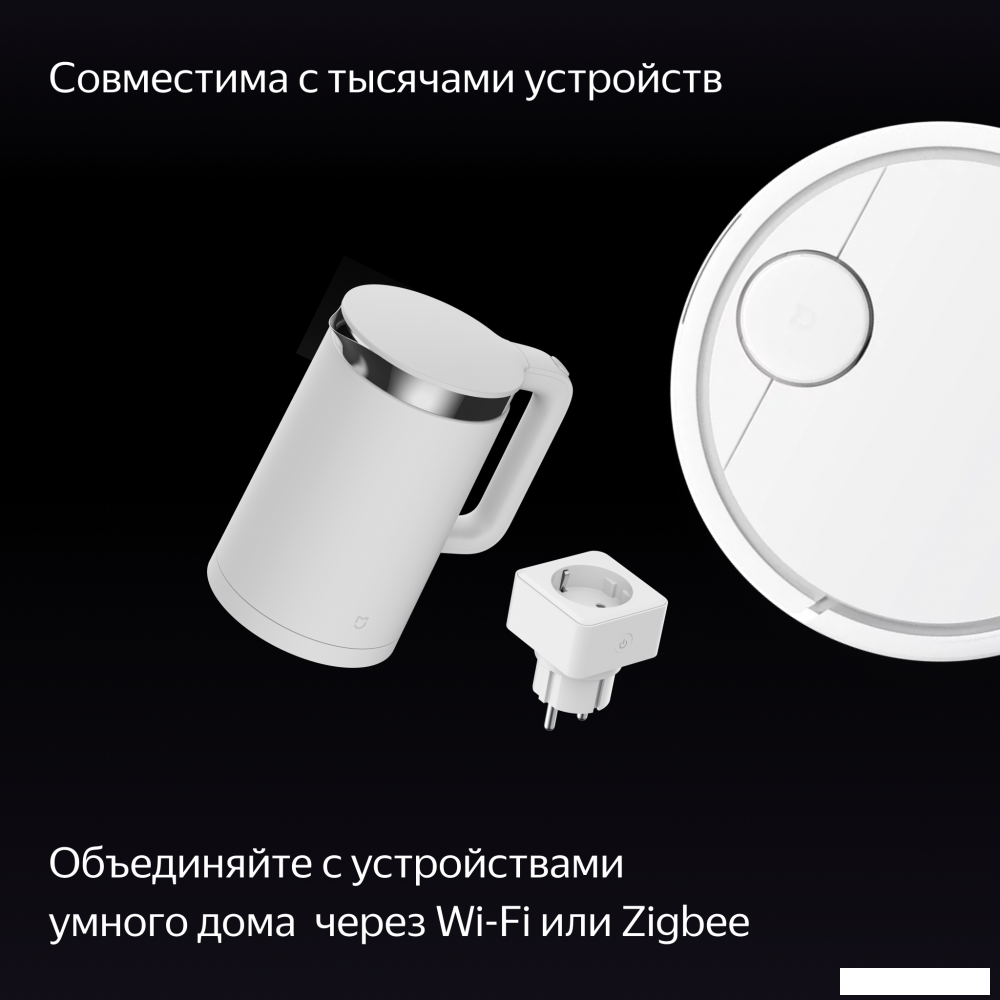 Колонка с умным дисплеем Яндекс Станция Дуо Макс (черный)