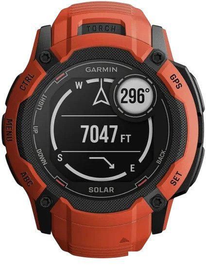 Умные часы Garmin Instinct 2x Solar (оранжевый)