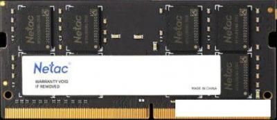 Оперативная память Netac Basic 4GB DDR4 SODIMM PC4-21300 NTBSD4N26SP-04