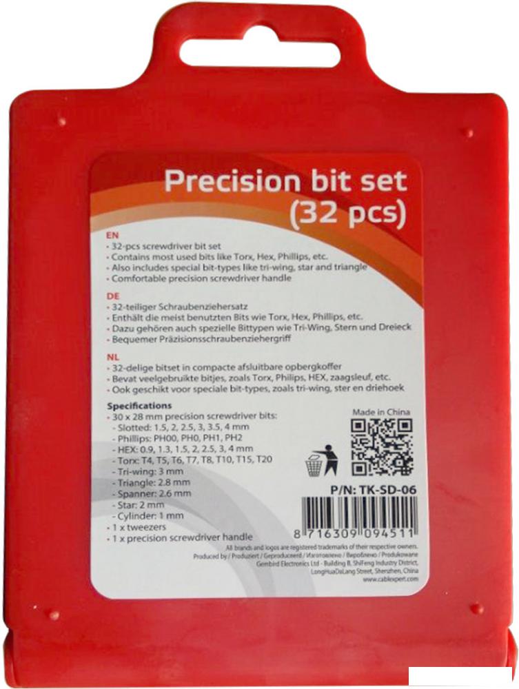 Набор бит Cablexpert TK-SD-06
