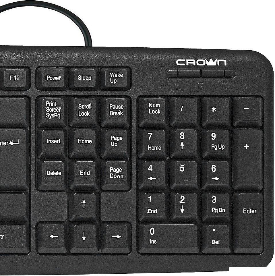 Клавиатура CrownMicro CMK-F02B