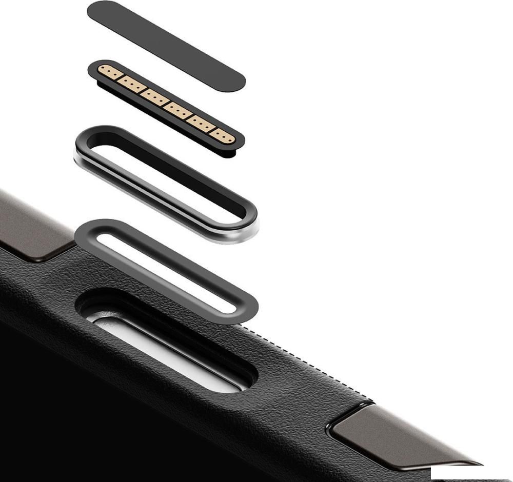 Чехол для телефона Ringke Alles для iPhone 16 Pro (Gun Metal)