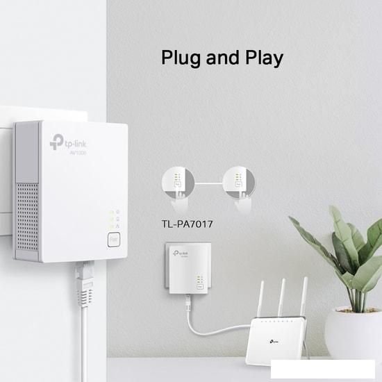 Комплект powerline-адаптеров TP-Link TL-PA7017 KIT