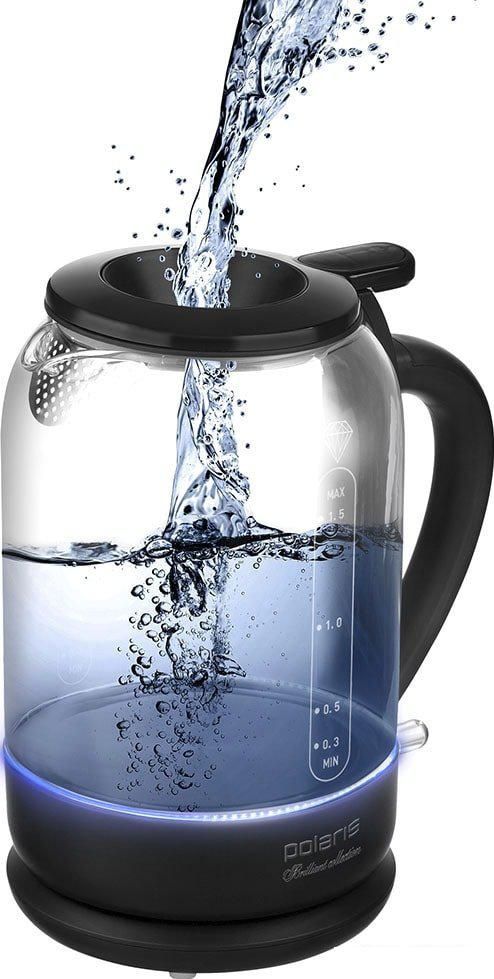 Электрический чайник Polaris PWK 1753CGL (черный)