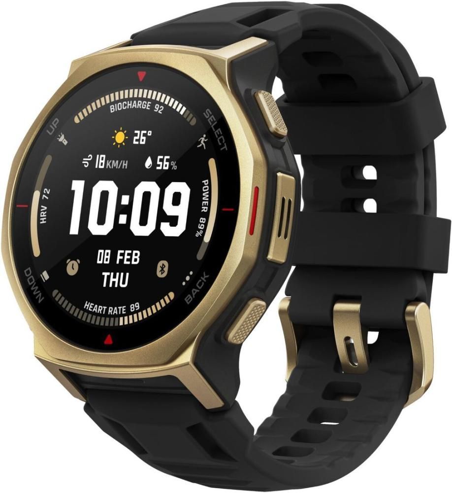 Умные часы Amazfit T-Rex 3 Pro 44 мм (золотисто-черный)