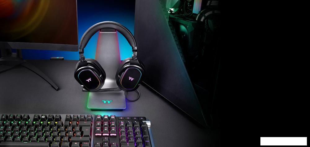 Подставка для наушников Thermaltake Argent HS1 RGB