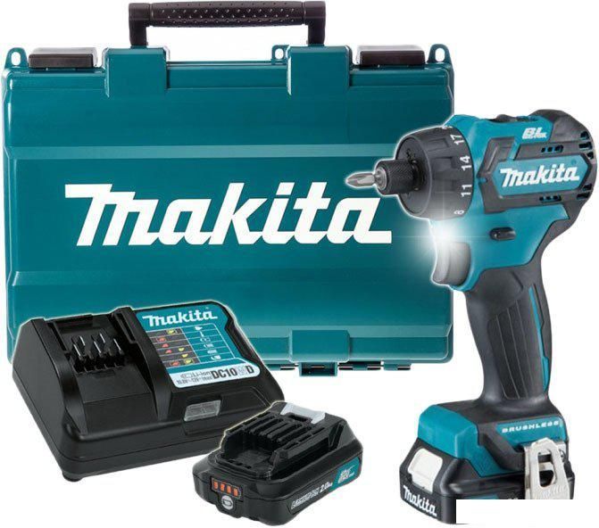 Винтоверт Makita DF032DWAE (с 2-мя АКБ, кейс)