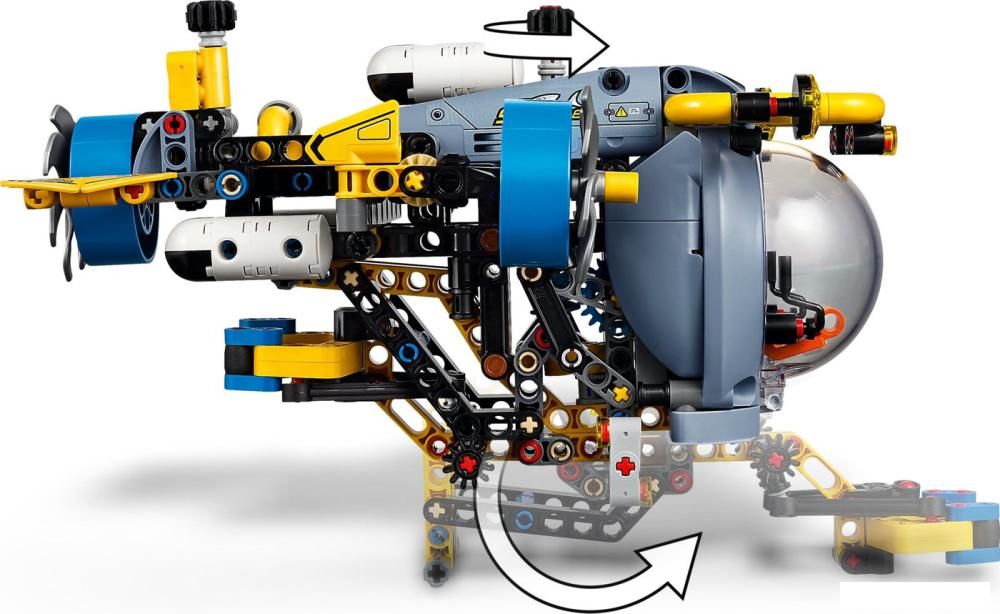 Конструктор LEGO Technic 42201 Глубоководная исследовательская подводная лодка