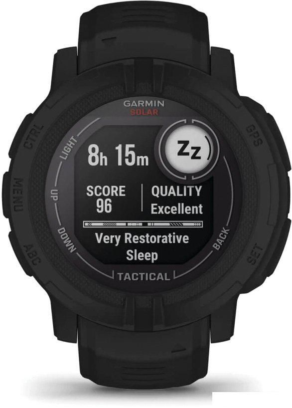 Умные часы Garmin Instinct 2 Solar Tactical Edition (черный)