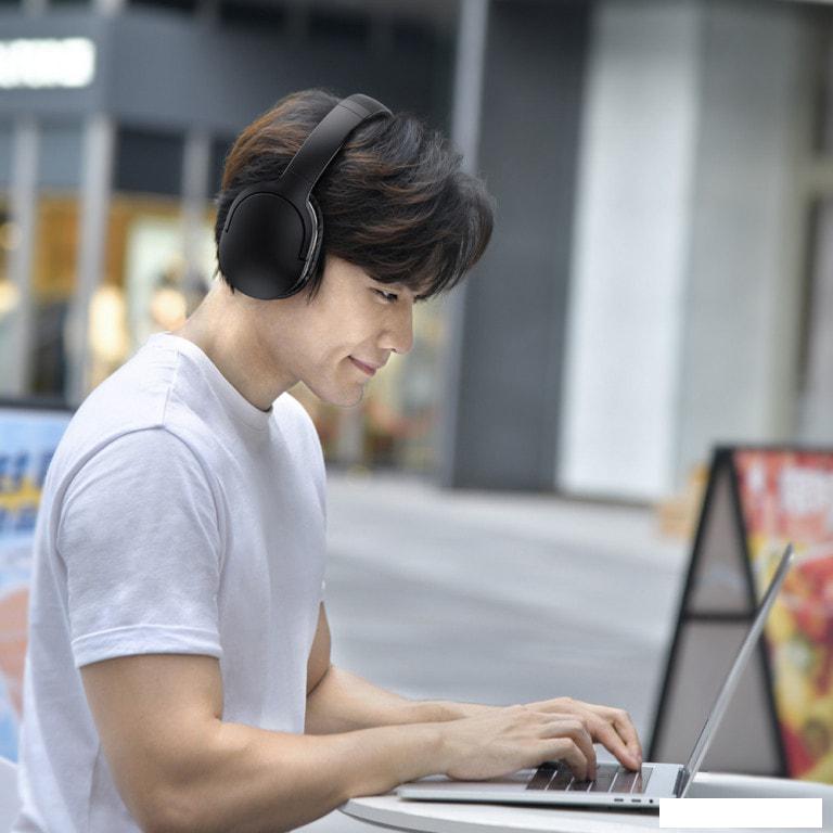 Наушники Baseus Encok D02 Pro (черный)