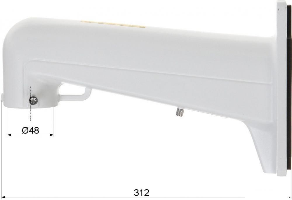 Кронштейн Hikvision DS-1602ZJ-BOX-POLE