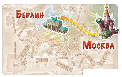 Настольная игра Мир Хобби Ticket to Ride Junior. Европа