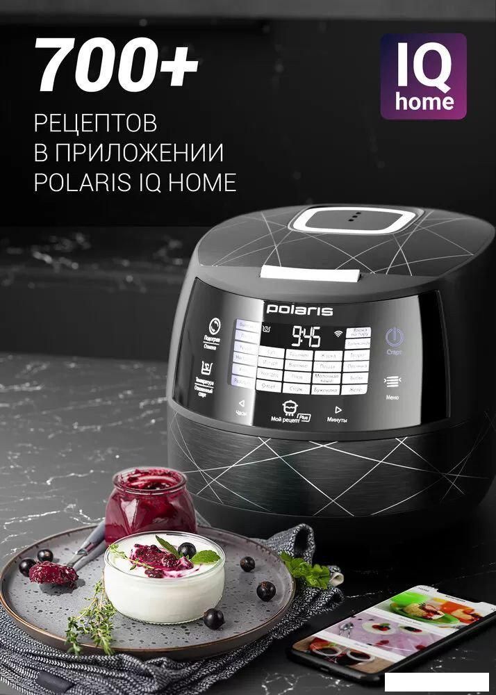 Мультиварка Polaris PMC 5017 Wi-Fi IQ Home (серебристый)