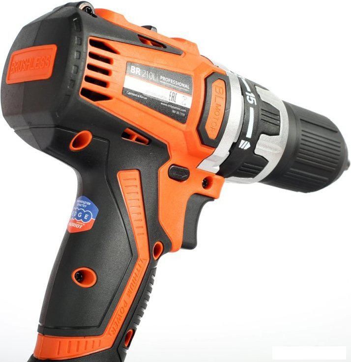 Дрель-шуруповерт Patriot BR 210Li 180301550 (с 2-мя АКБ, кейс)