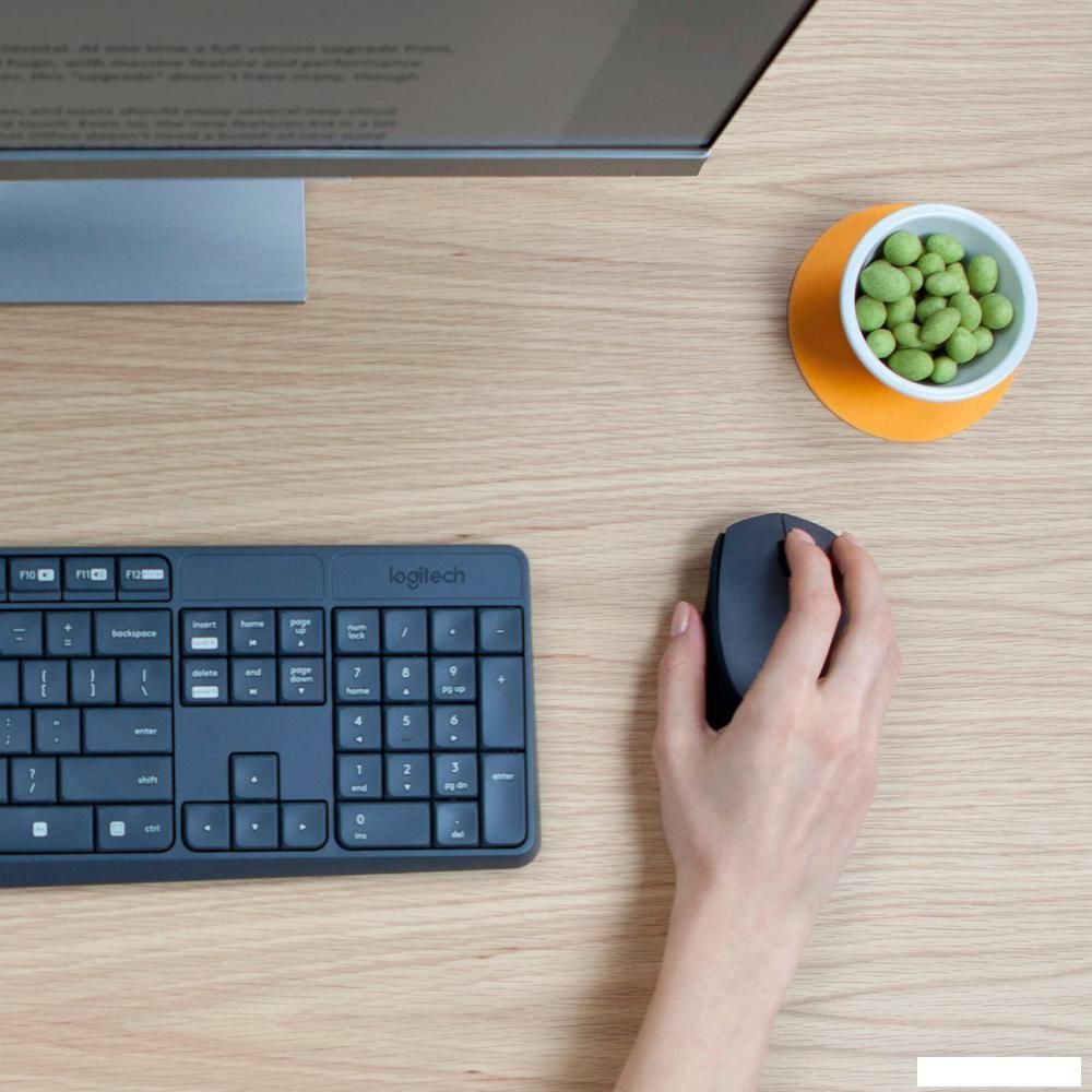 Офисный набор Logitech MK235 Wireless Combo 920-007948