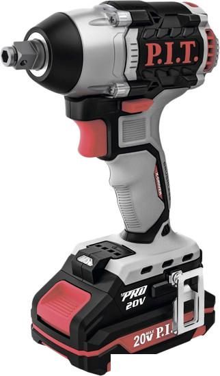 Гайковерт P.I.T. PIW20H-300B/4 (с 1-им АКБ, кейс)