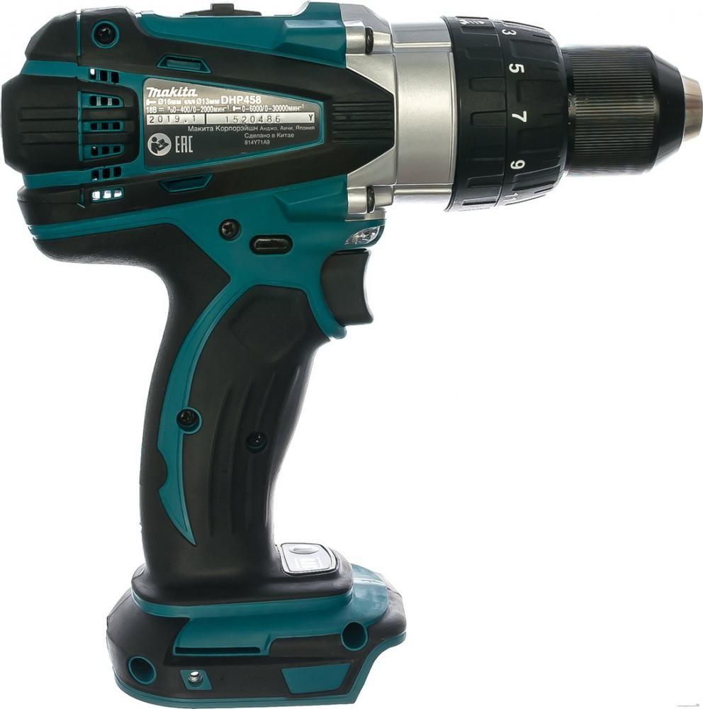 Ударная дрель-шуруповерт Makita DHP458Z (без АКБ)