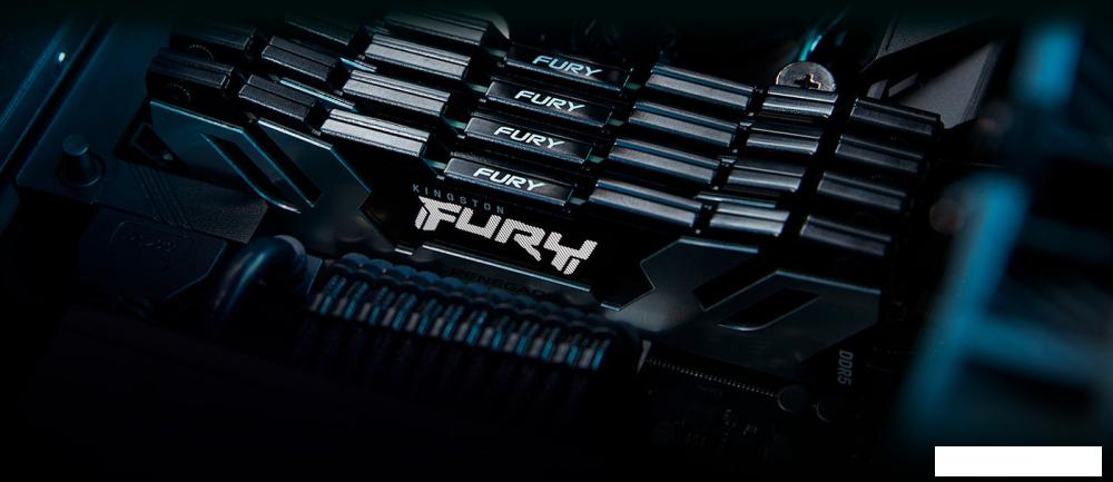 Оперативная память Kingston FURY Renegade 48ГБ DDR5 6400МГц KF564C32RS-48