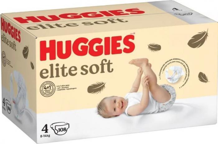 Подгузники Huggies Elite Soft Box 4 (108 шт)