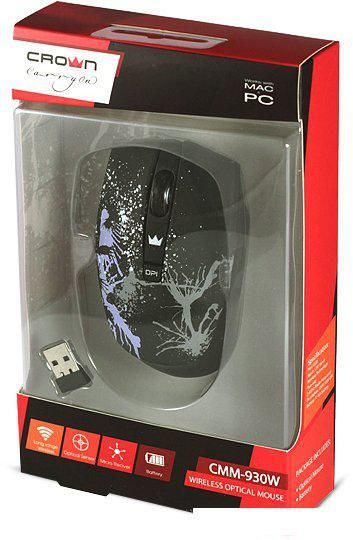 Мышь CrownMicro CMM-930W