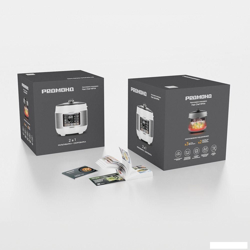 Мультиварка-скороварка Redmond (Редмонд) Fast Chef MP114 (белый)
