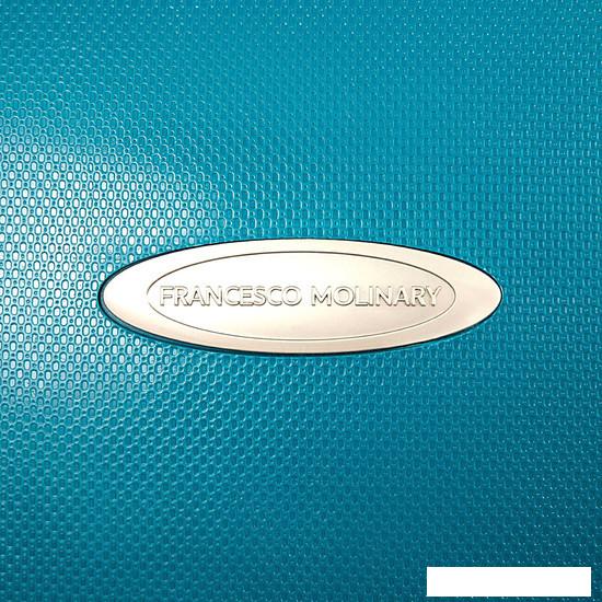 Чемодан-спиннер Francesco Molinary 337-HL301/3-21NAV (синий)
